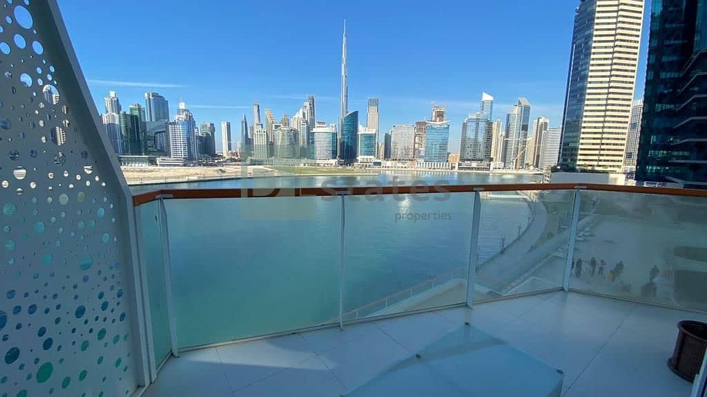 Brand New Unit | Fully Furnished | Canal and Burj View