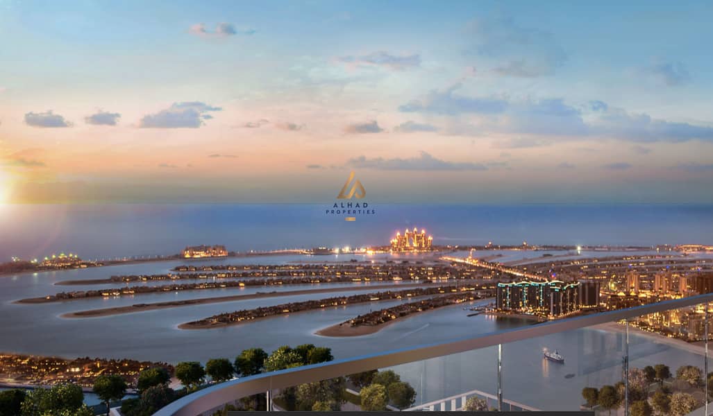 位于迪拜港，艾玛尔海滨社区，海滩风光公寓小区 2 卧室的公寓 3100000 AED - 5854677