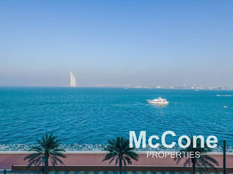 Furnished | Burj Al Arab + Sea View | Vacant OCT