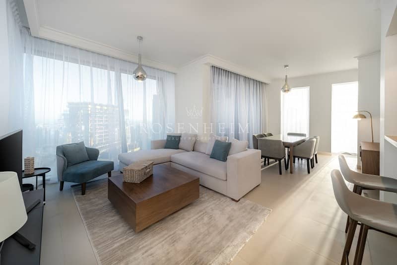شقة في برج فيستا 1 برج فيستا وسط مدينة دبي 3 غرف 5495000 درهم - 5545324