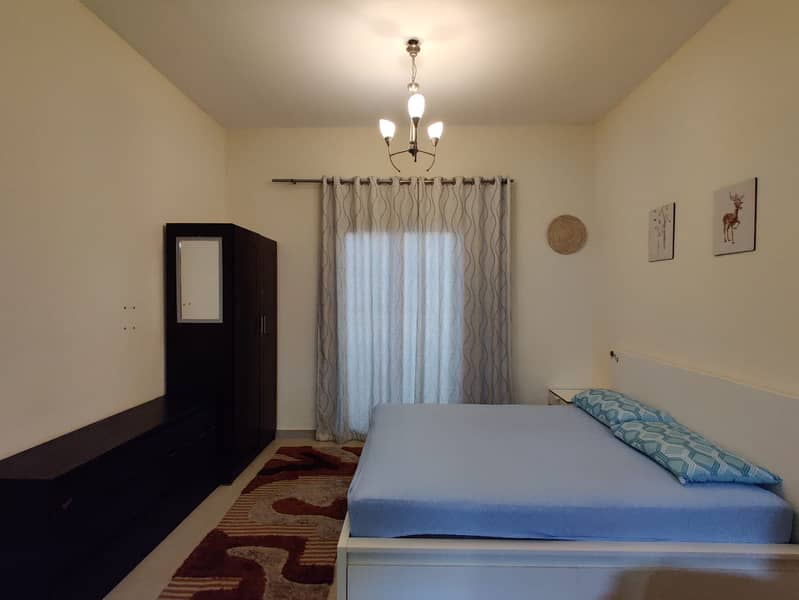 Nice Monthly Fully Furnished Studio for Rent in Nuiamiya tower C Ajman. .