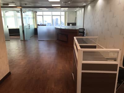 Office for Sale in Ajman Downtown, Ajman - office in horizon towers rented  with 11 % income