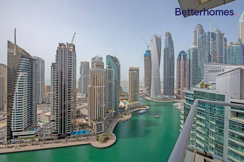 位于迪拜码头，三叉戟海洋景观大楼，三叉戟滨海公园海洋大厦 2 卧室的公寓 2700000 AED - 5812425