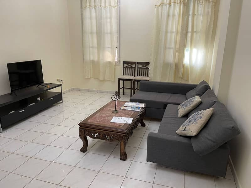FULLY FURNISHED 1BHK FOR RENT IN ENGLAND CLUSTER /INTERNATIONAL CITY/YEARLY AND MONTHLY