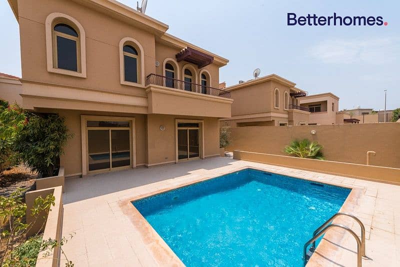 Well Maintained | Private pool & Garden