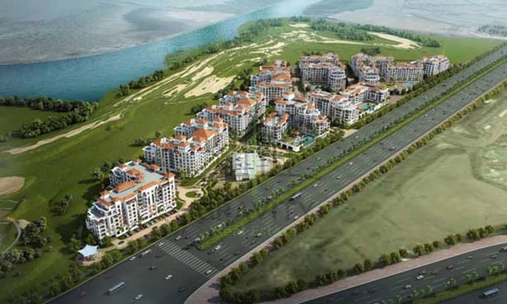 Breathtaking 2br apt. with Yas Mall view in Ansam