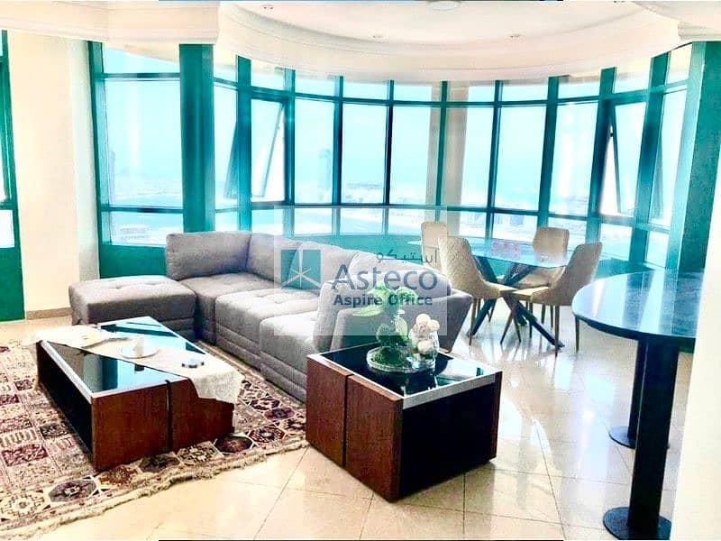 位于迪拜码头，滨海皇冠塔楼 2 卧室的公寓 1700000 AED - 5861614