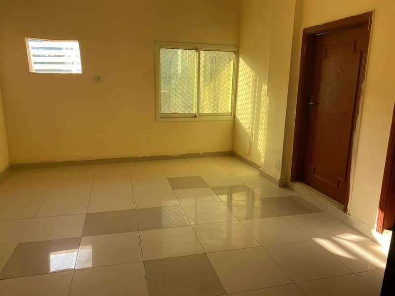 FLAT 1 BEDROOM WITH HALL AVAILABLE FOR RENT IN AL RUMAILA AJMAN 16,000/- AED YEARLY