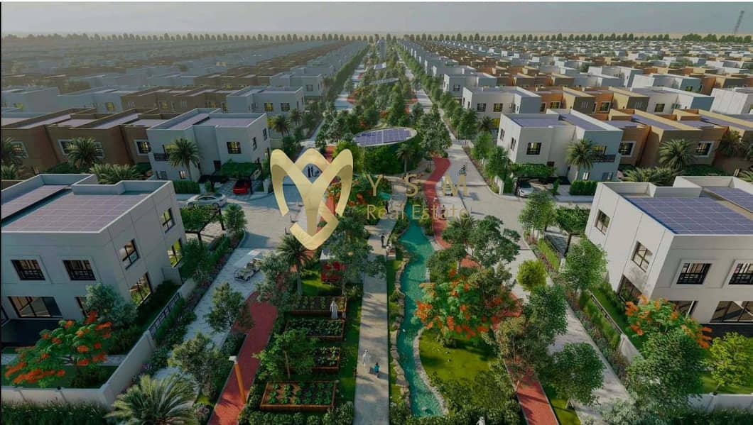 Own a villa in Sharjah | in the first environmentally friendly residential complex
