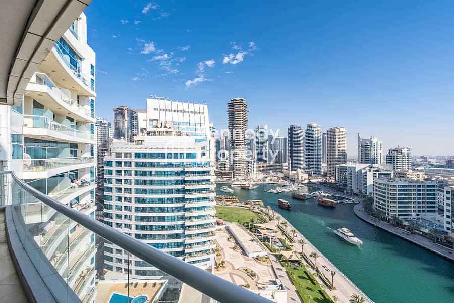 Fully Furnished | Full Marina View | High Floor