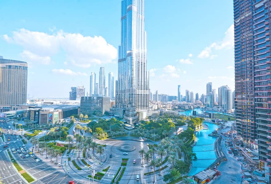 Full Burj Khalifa View | Genuine unit | Tower 1