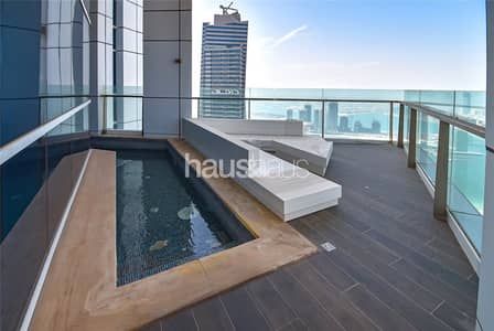 4 Bedroom Penthouse for Sale in Dubai Marina, Dubai - Duplex Penthouse | Rented |  Palm Views