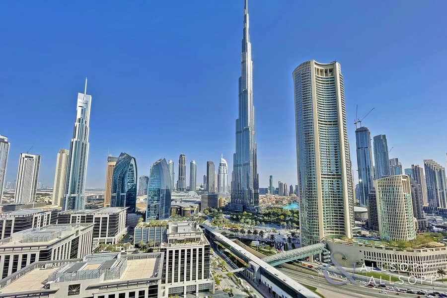 Luxury Living | Burj Khalifa View | 2 Beds