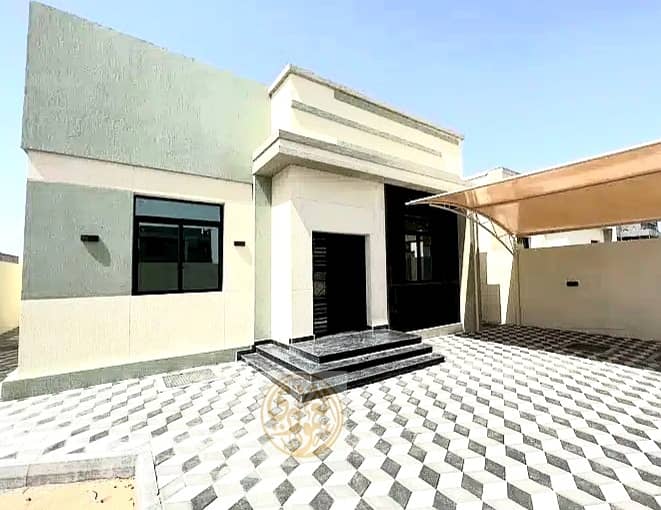 For sale villa, ground floor, in Ajman, freehold for all nationalities, without down payment, freehold for all nationalities, and without service fees