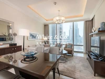 1 Bedroom Flat for Rent in Downtown Dubai, Dubai - High floor | Burj Views | Bills Included
