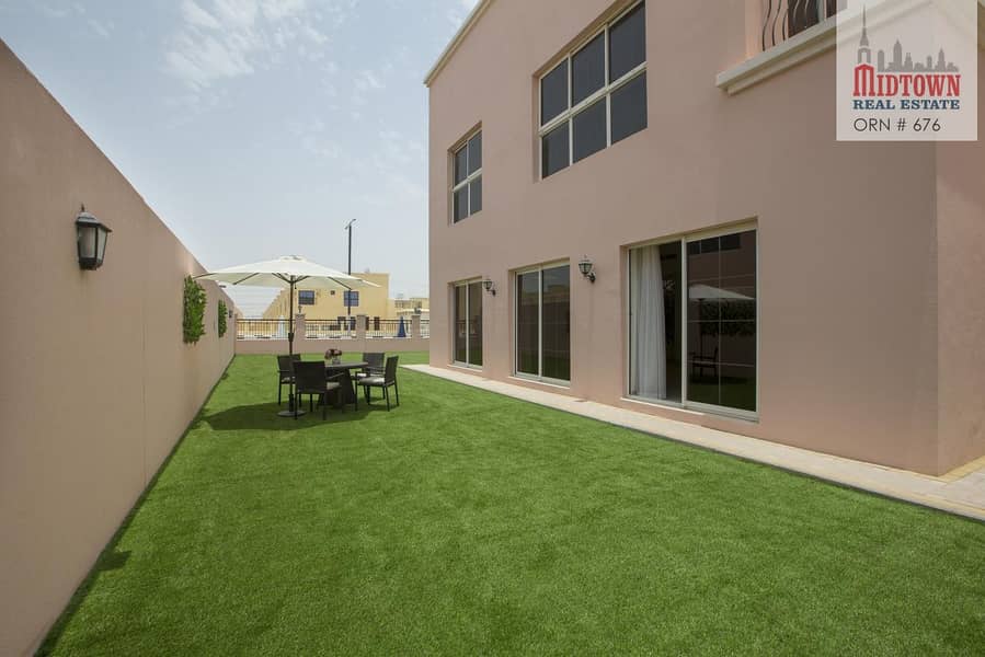 Brand new Big garden 5br villa with 1 month+maintenance  frefree available in  and al Sheba