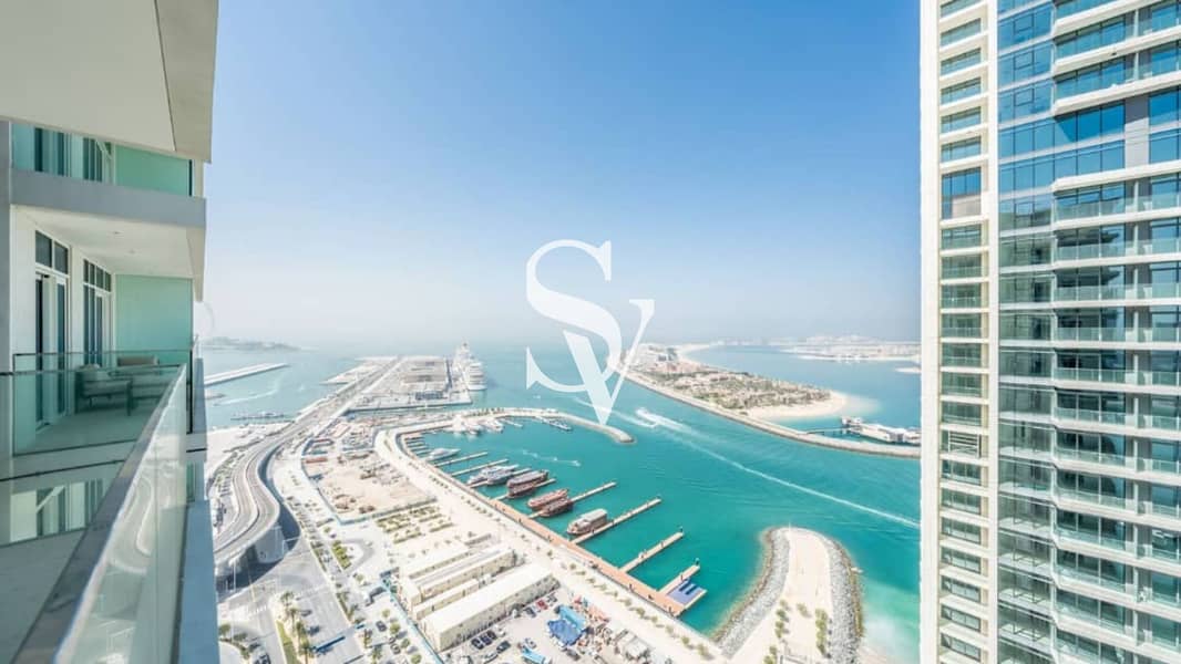 位于迪拜港，艾玛尔海滨社区，日出海湾公寓 2 卧室的公寓 200000 AED - 5876172