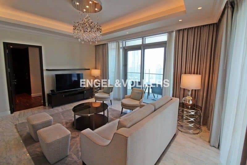 位于迪拜市中心，谦恭公寓喷泉景观综合体，谦恭喷泉景观天际系列2大厦 3 卧室的酒店式公寓 7600000 AED - 5869459