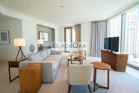 3 Bedroom Apartment for Rent in Downtown Dubai, Dubai - Burj Khalifa View | Vacant | Great Layout