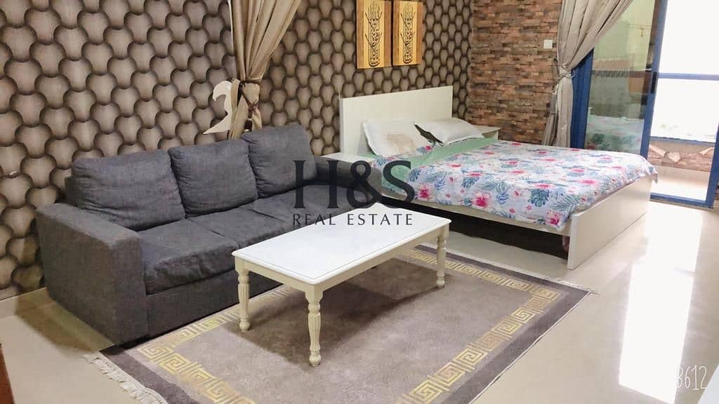 Furnished apartment for rent studio 2600 including all