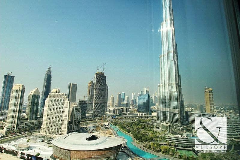 Partial Burj Khalifa View | Two Bedroom