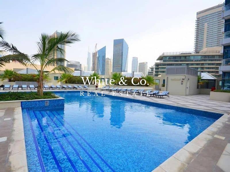 位于迪拜码头，湾区中心，湾区中心西 2 卧室的公寓 140000 AED - 5879503