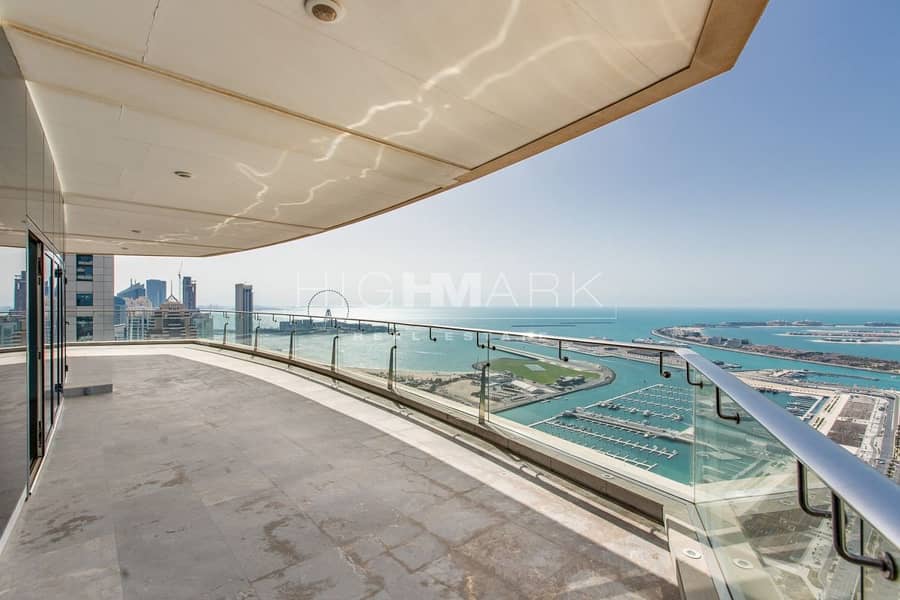 位于迪拜码头，乐活公寓公寓 5 卧室的顶楼公寓 38900000 AED - 5305101