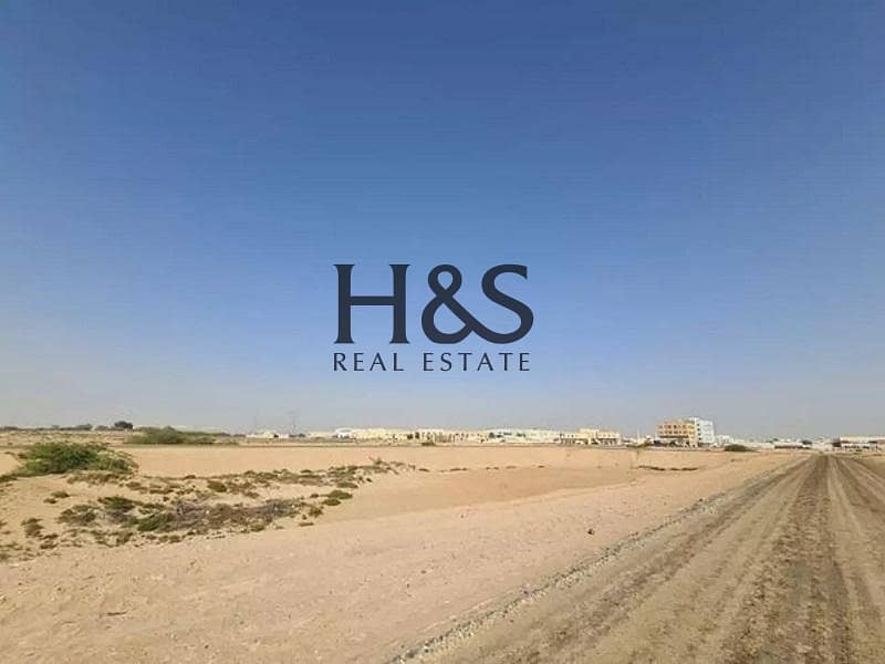 Industrial plot for sale on a prime location of Ajman