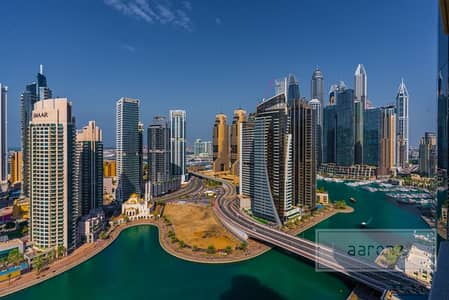 2 Bedroom Apartment for Sale in Dubai Marina, Dubai - Fully Furnished | Upgraded 2BR | Full Marina View