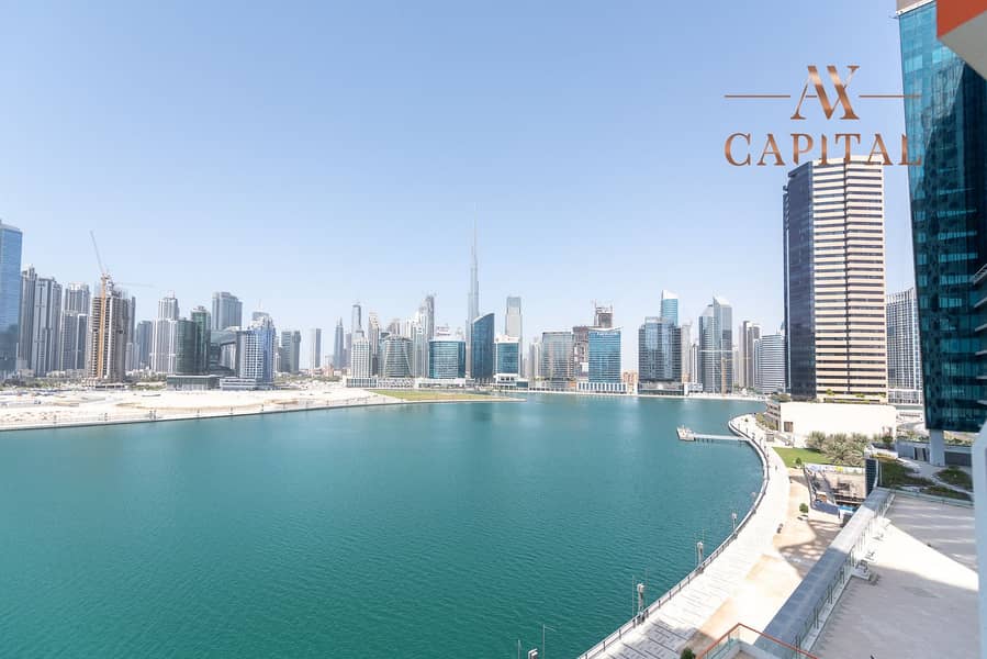 Burj Khalifa And Canal View I Spacious Studio