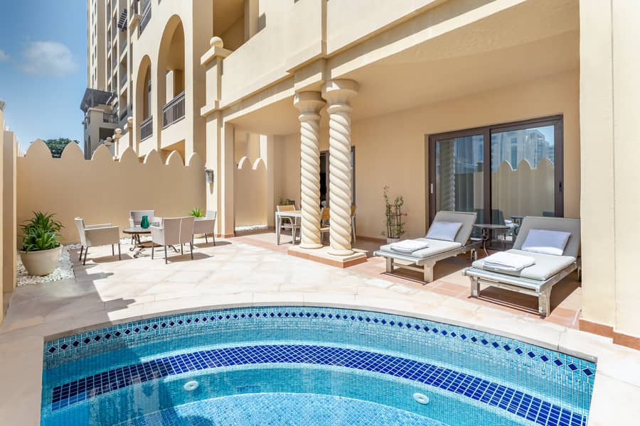 Luxurious 3BR+Maids Townhouse  with Private Pool