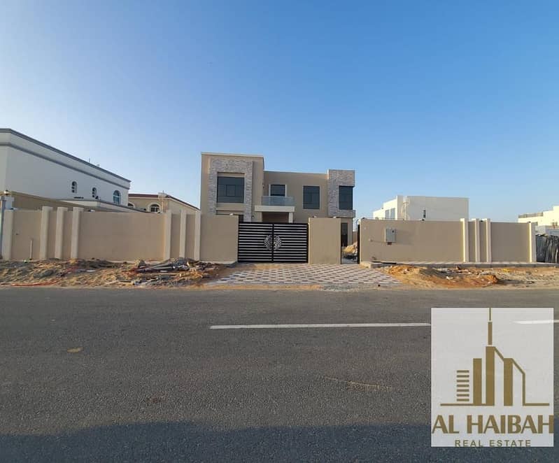 For sale a new two-storey villa in Sharjah located in the Al Hoshi area