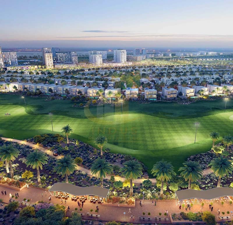 Golf Facing Villas starting from AED 716 per sqft