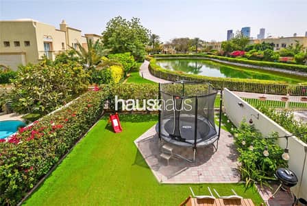 3 Bedroom Villa for Sale in The Springs, Dubai - Quiet location | Type 2M | Full Lake View