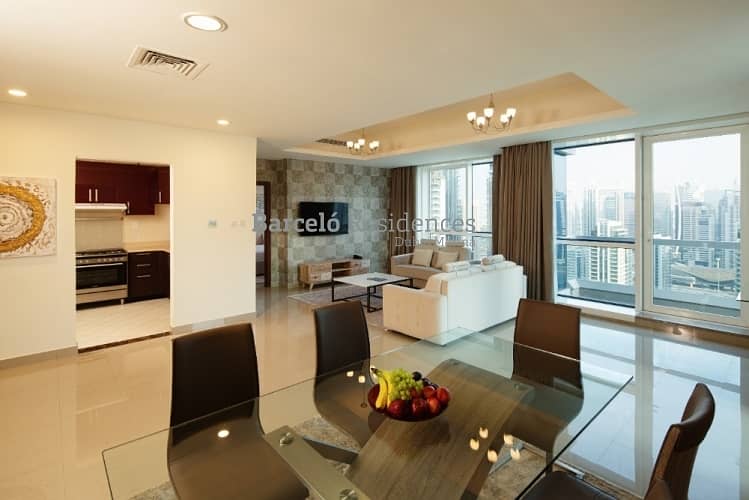 Апартаменты в отеле в Дубай Марина，Резиденс Барсело, 2 cпальни, 16500 AED - 4158380