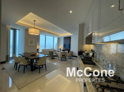 2 Bedroom Flat for Rent in Downtown Dubai, Dubai - Burj Khalifa View | High Floor | Luxury Apartment