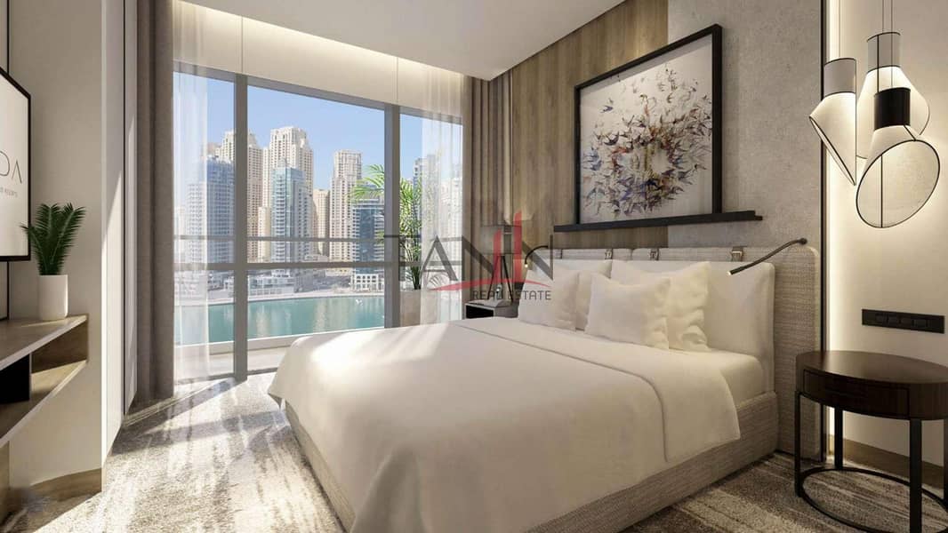 位于迪拜码头，迪拜滨海维达公寓 1 卧室的公寓 1800000 AED - 5889304