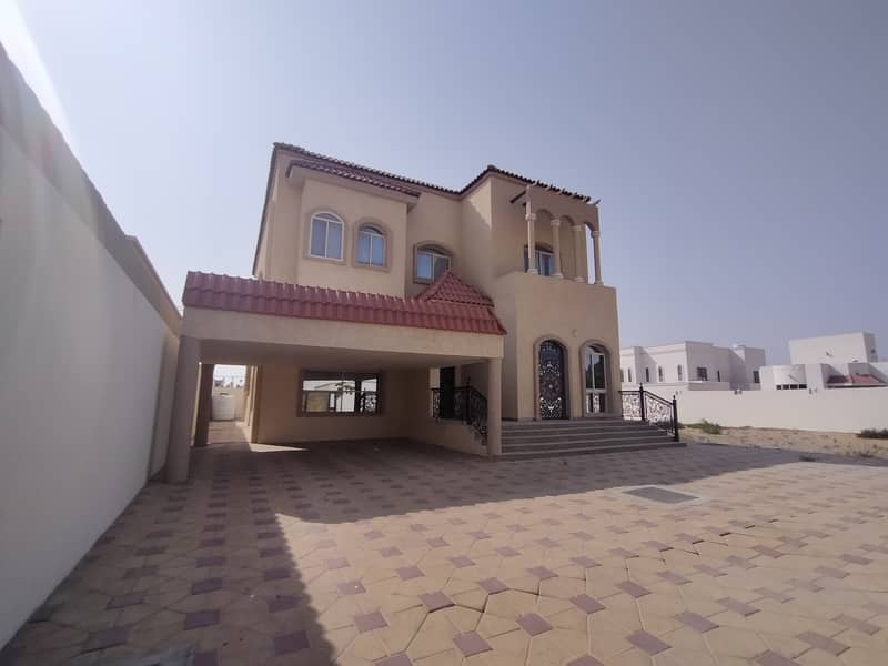 Spacious 5 bedroom villa for rent in al raqaib Ajman in just 105k only