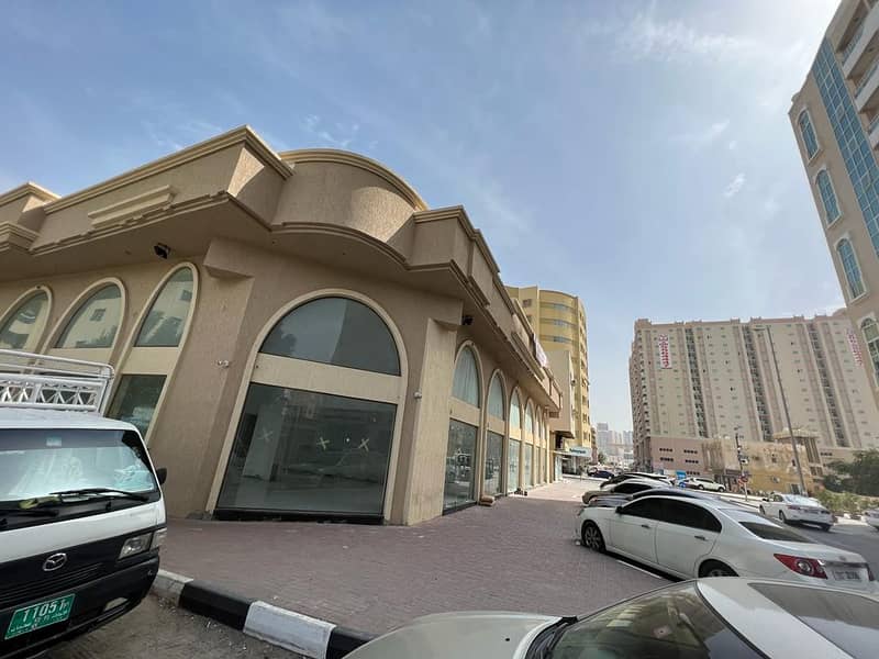 COMMERCIAL CENTER FOR RENT IN AL RUMAILA AJMAN - BRAND NEW BUILDING