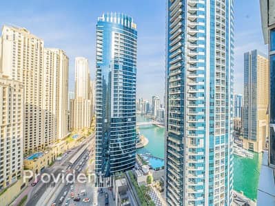 Studio for Rent in Dubai Marina, Dubai - Fully Furnished | Marina View | Prime Location