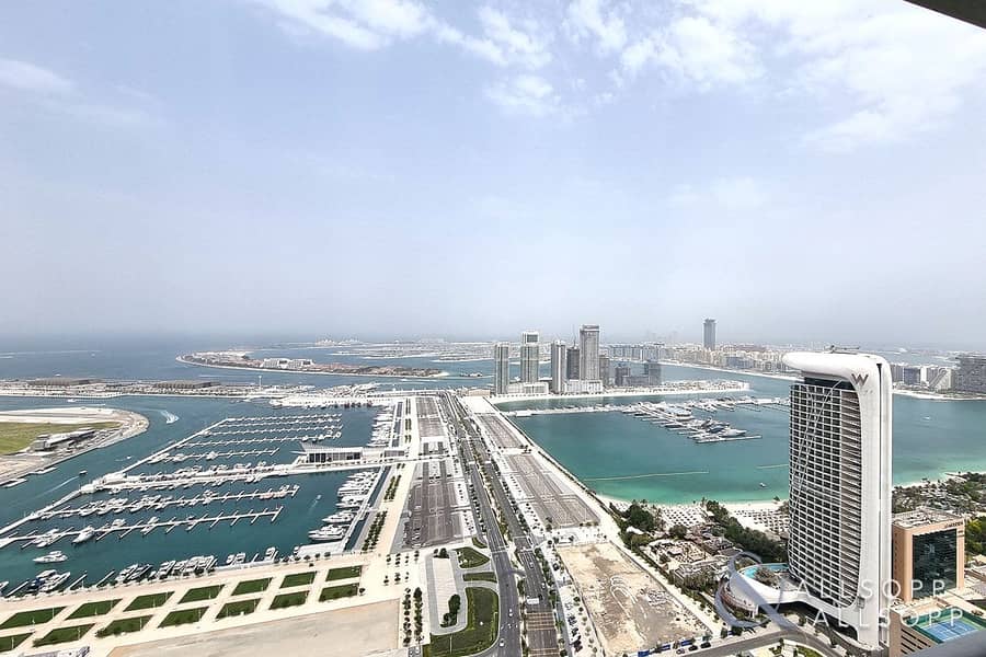位于迪拜码头，公主府 3 卧室的公寓 155000 AED - 5892467