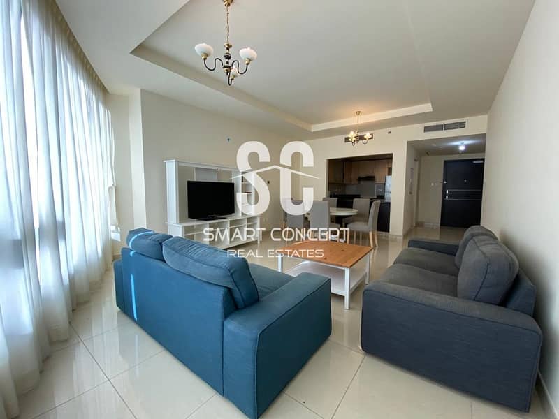 12 Payments | Furnished | Sea View | Vacant Now