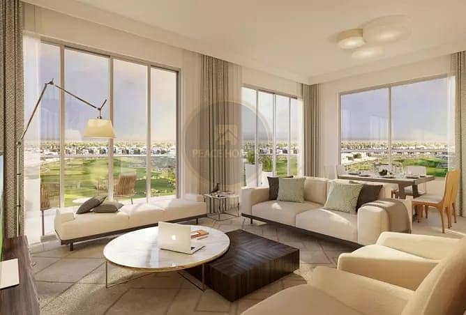 位于迪拜南部街区，艾玛尔南区，高尔夫景观高层豪华住宅 3 卧室的公寓 2003888 AED - 5893566