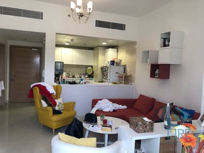 1 Bedroom Apartment for Sale in Jumeirah Village Circle (JVC), Dubai - FOR SALE | PULSE  SMART |  COZY  NICE FINISHING | BEST LAYOUT | PULSE SMART RES BALCONY