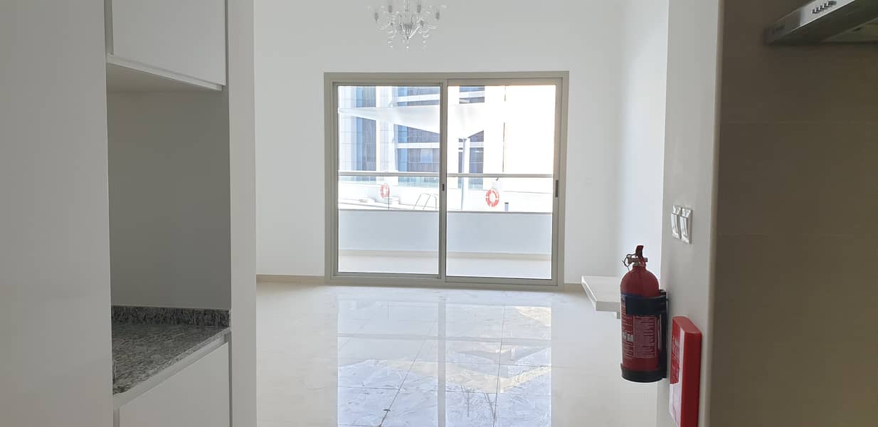 Brand new building/1month free+gass free spacious studio available with all facilities rent only AED 28k