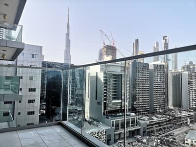 Studio for Rent in Business Bay, Dubai - Studio Aprt For Monthly Lease | Majestine | Burj Khalifa View |  Furnished