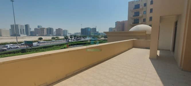 2 Bedroom Flat for Rent in Al Mamzar, Dubai - Big Balcony Apartment for Rent