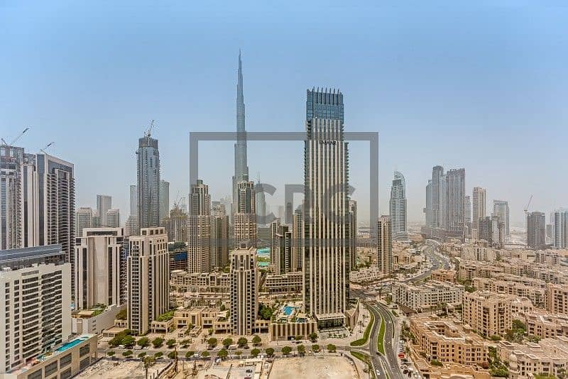 Fitted|Partitioned |With Burj Khalifa View
