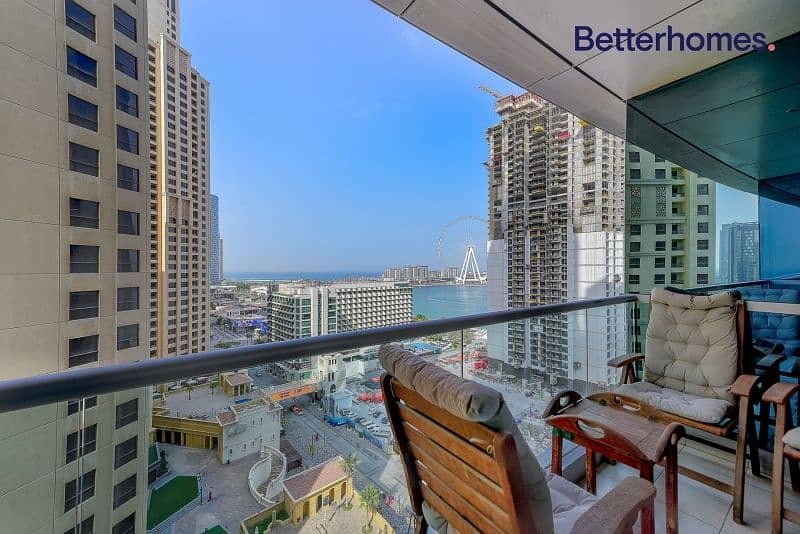 位于朱美拉海滩住宅（JBR），阿尔法坦海洋塔 3 卧室的公寓 2600000 AED - 5896080