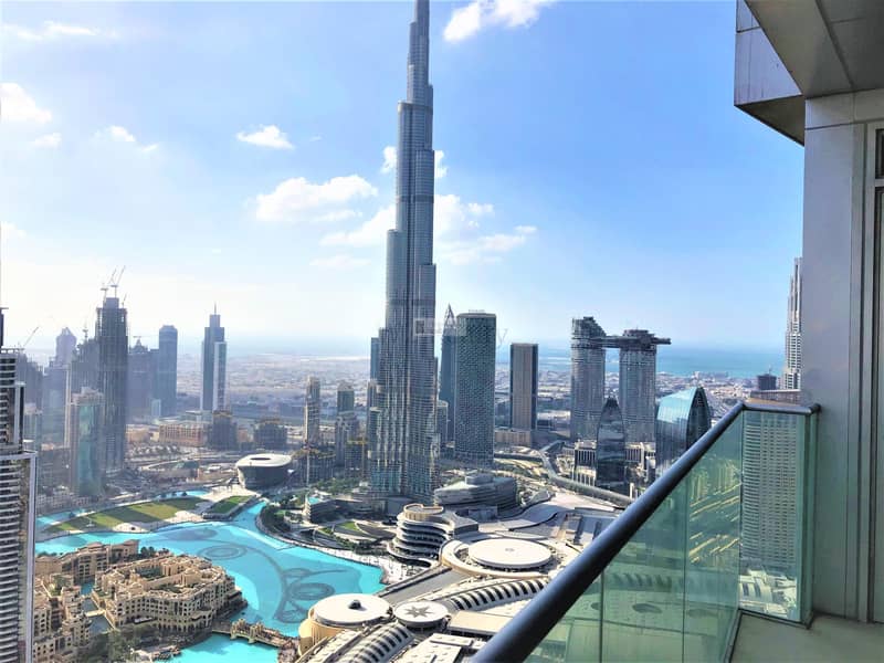 Vacant-Sky Collection-Fountain & Burj Khalifa View